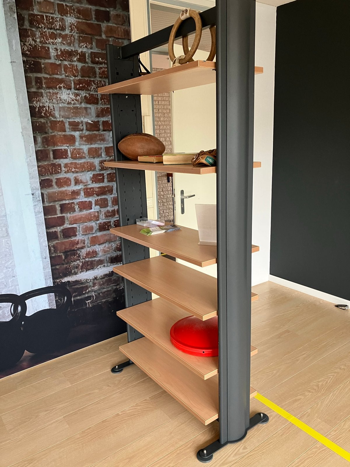 Stevige Kantoor stellingkast / roomdivider, Ophalen, Gebruikt