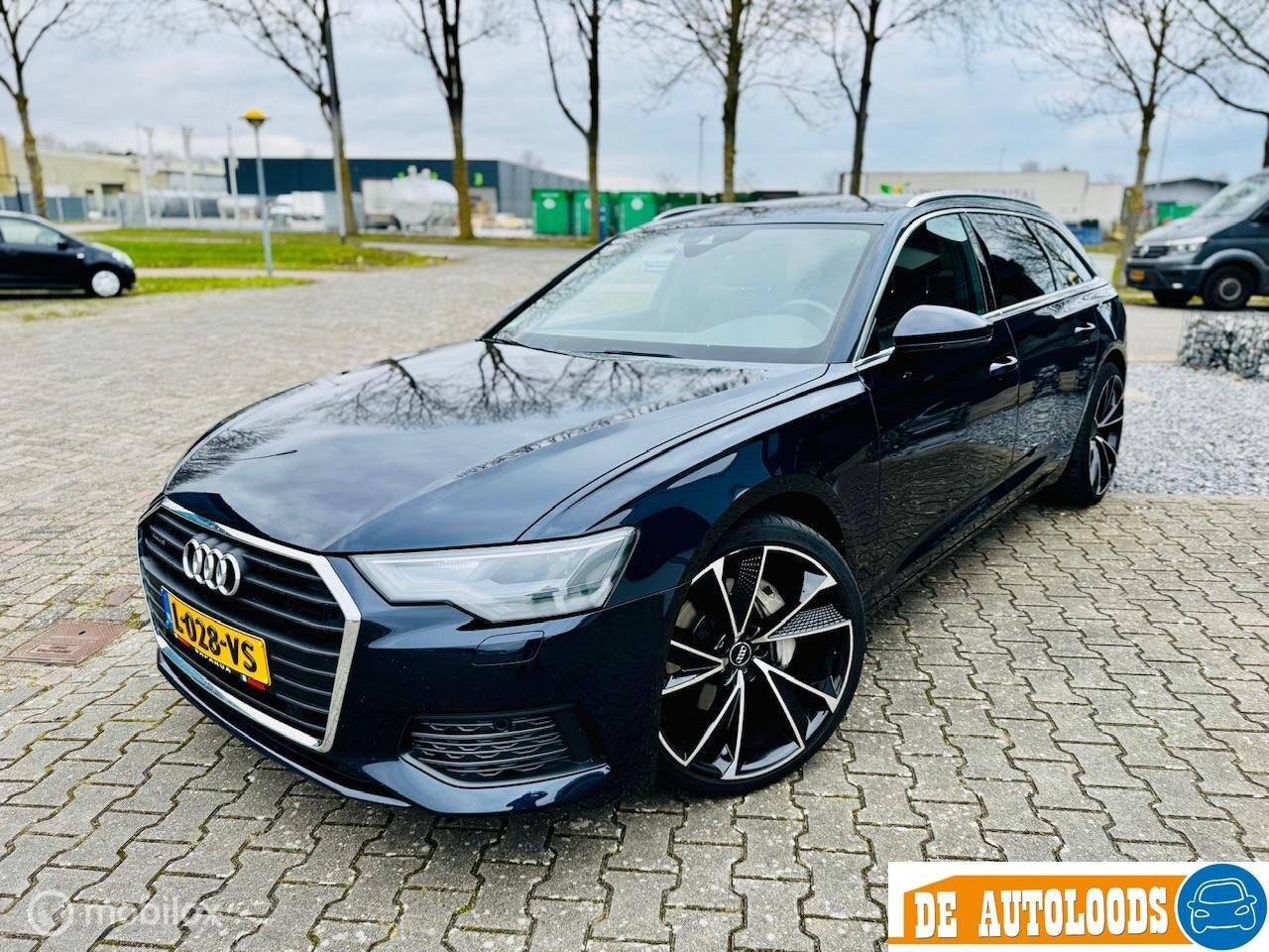 Audi A6 Avant 45 TDI quattro Sport Pro Line S NAP, Auto's, Audi, Automaat, Gebruikt, Blauw, Stationwagon