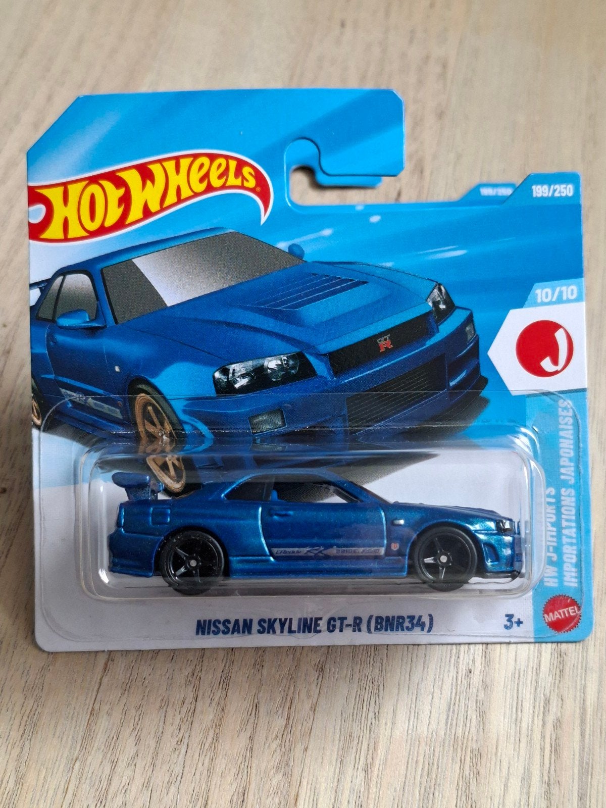 Hot Wheels Nissan Skyline GT-R (BNR34) - Custom!, Hobby en Vrije tijd, Ophalen of Verzenden, Nieuw, Auto