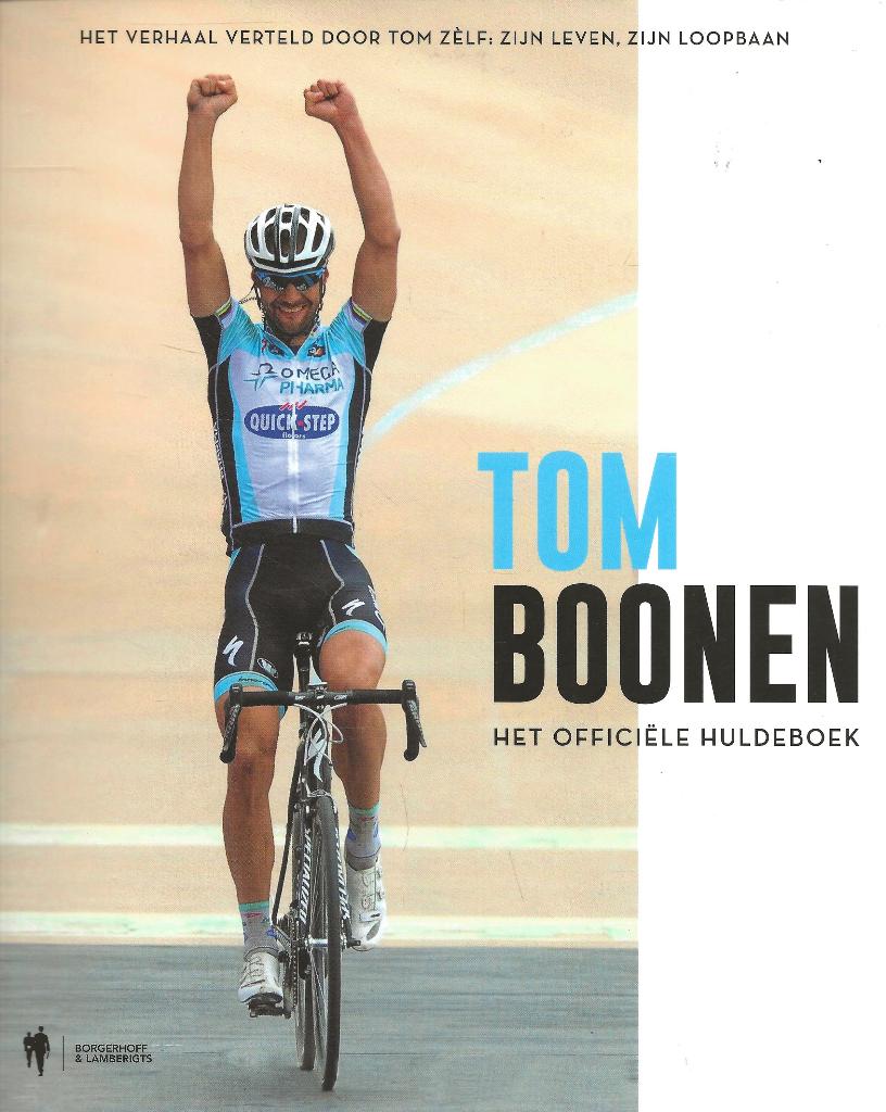Tom Boonen - Het officiele huldeboek, Tom Boonen, Verzenden, Lopen en Fietsen, Zo goed als nieuw
