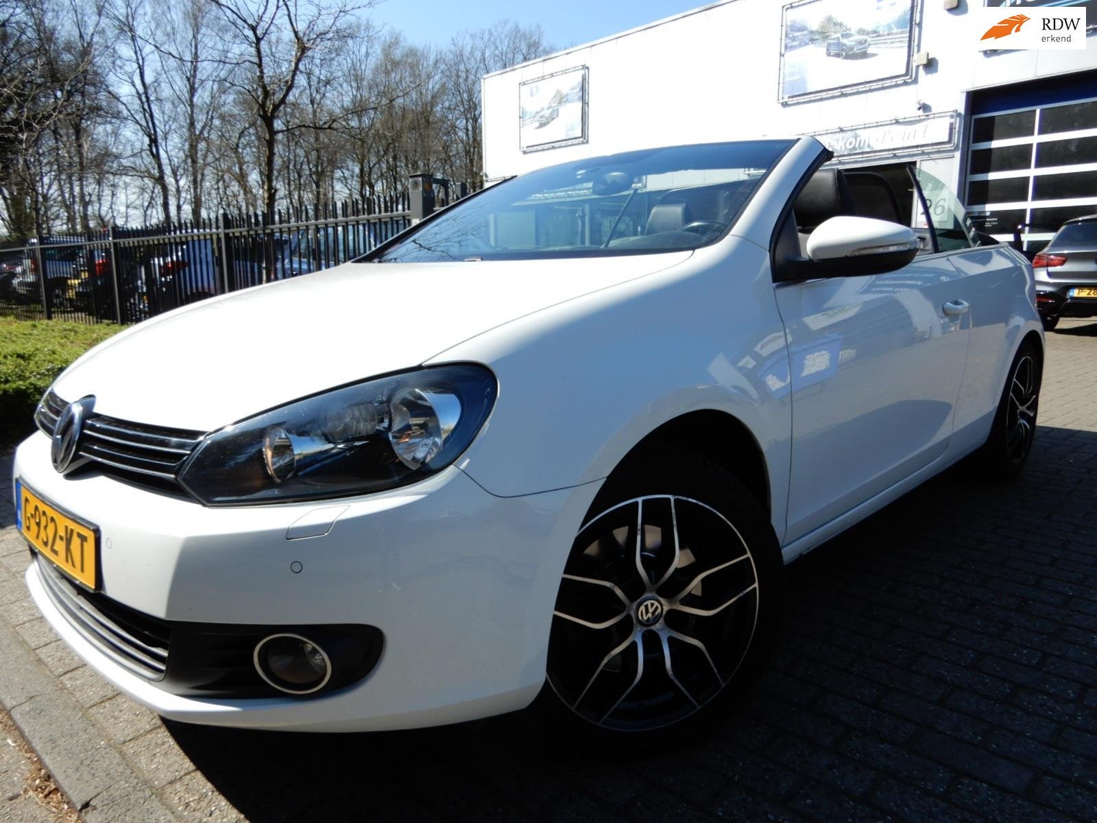 Volkswagen Golf Cabriolet 1.2 TSI BlueMotion, Auto's, Voorwielaandrijving, Gebruikt, Zwart, 4 cilinders