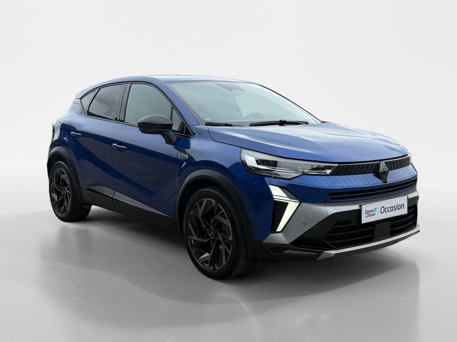 Renault Captur 145PK E-Tech Full Hybrid Esprit Alpine Automa, Gebruikt, Blauw, Automatische klimaatregeling, Bedrijf