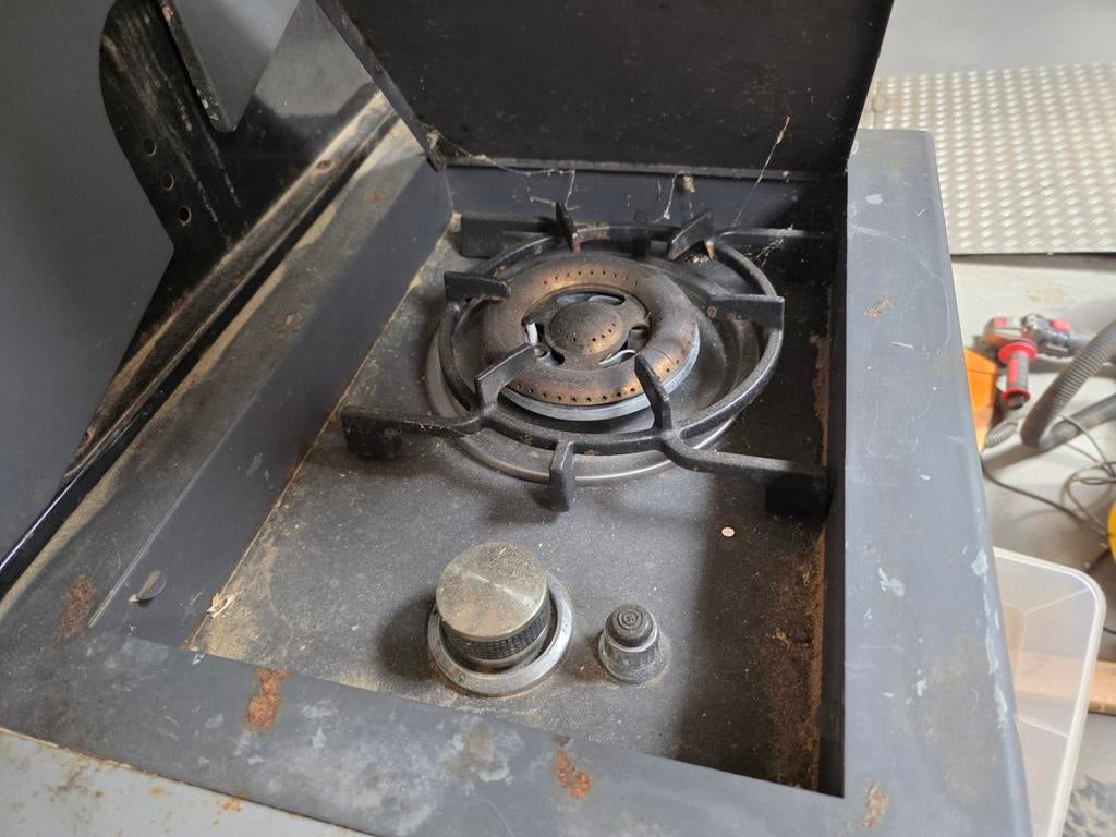 Grilla Gourmet 3 Gasbarbecue met zijbrander, Ophalen, Gebruikt, Grilla