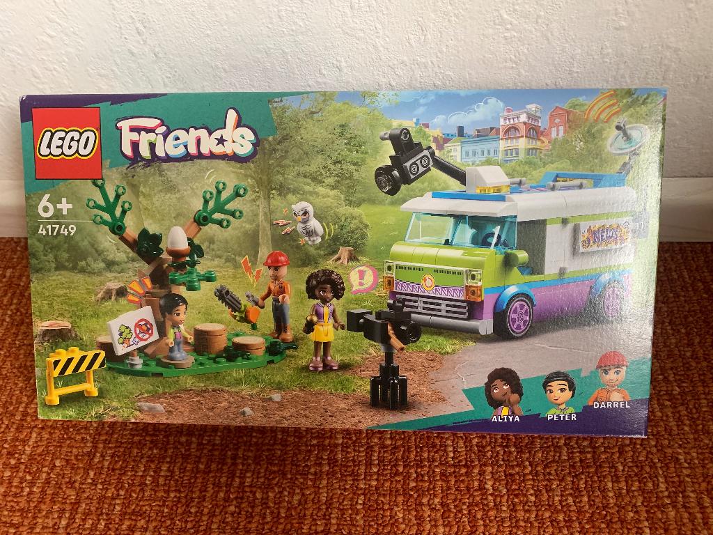 Lego 41749 - Friends Nieuwsbusje NIEUW & VERZEGELD!!, Ophalen of Verzenden, Nieuw, Complete set, Lego