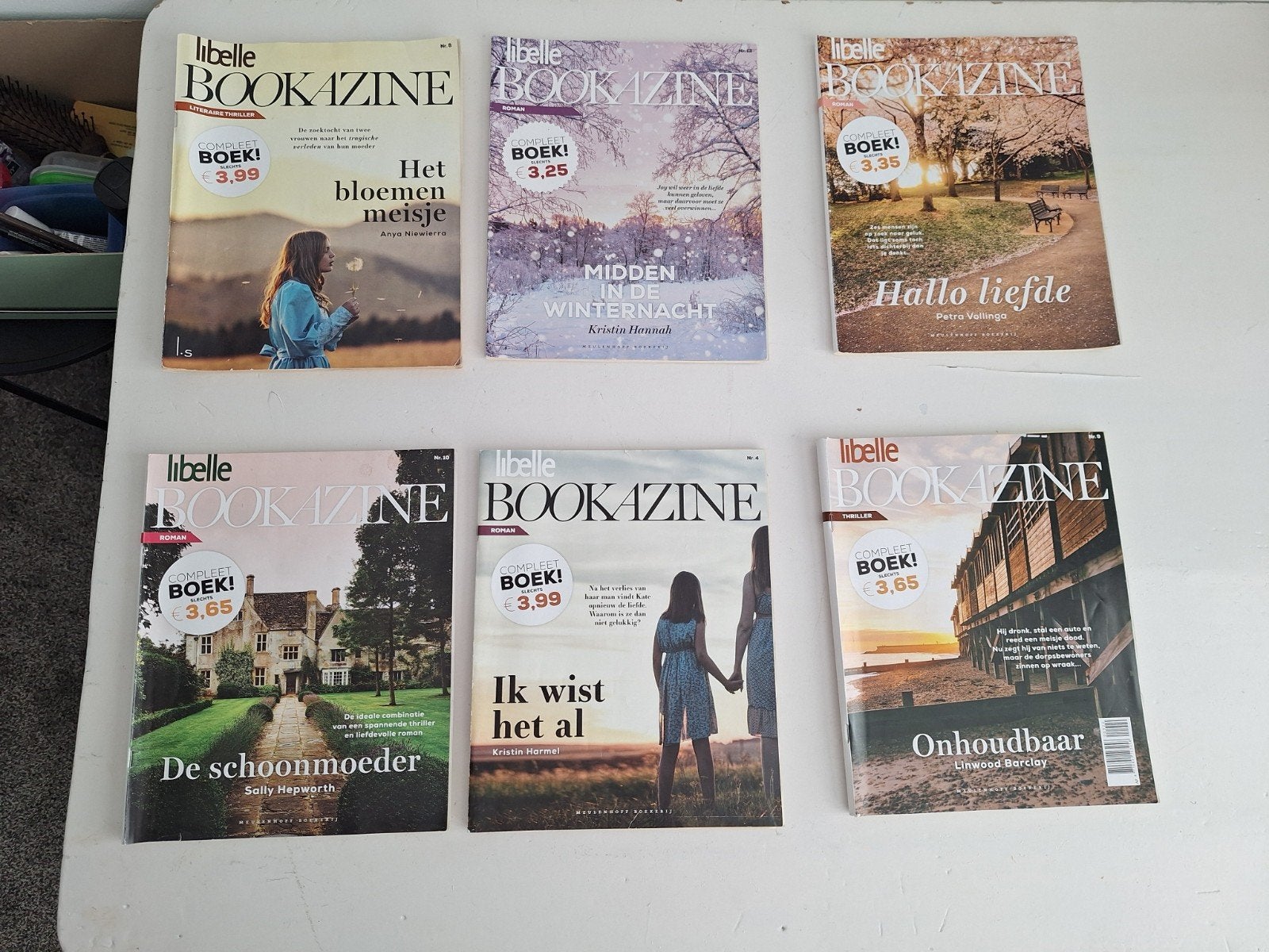 Libelle Bookazine, 6 boeken, Boeken, Ophalen of Verzenden, Gelezen, Damesbladen