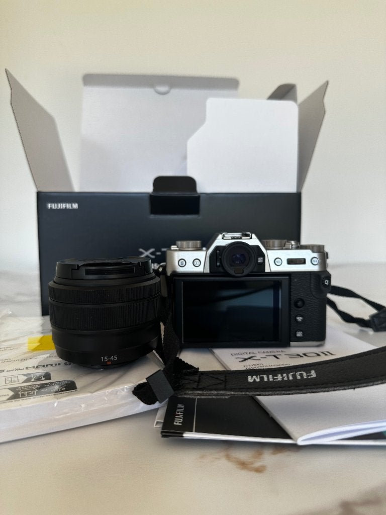 Fujifilm X-T30 II + XC 15–45mm — Like, Ophalen, GPS, Zo goed als nieuw, Fujifilm