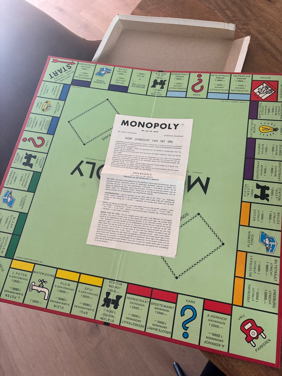 Monopoly spel jaren '90 compleet met extra's, Hobby en Vrije tijd, Gezelschapsspellen | Bordspellen, Drie of vier spelers, Ophalen of Verzenden