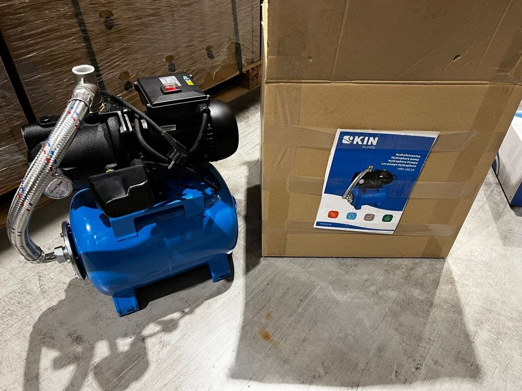 Hydrofoor Zelfaanzuigend KIN Pumps HRD 100/25 230V 50Hz, Ophalen, Nieuw, Elektrisch, Hydrofoorpomp
