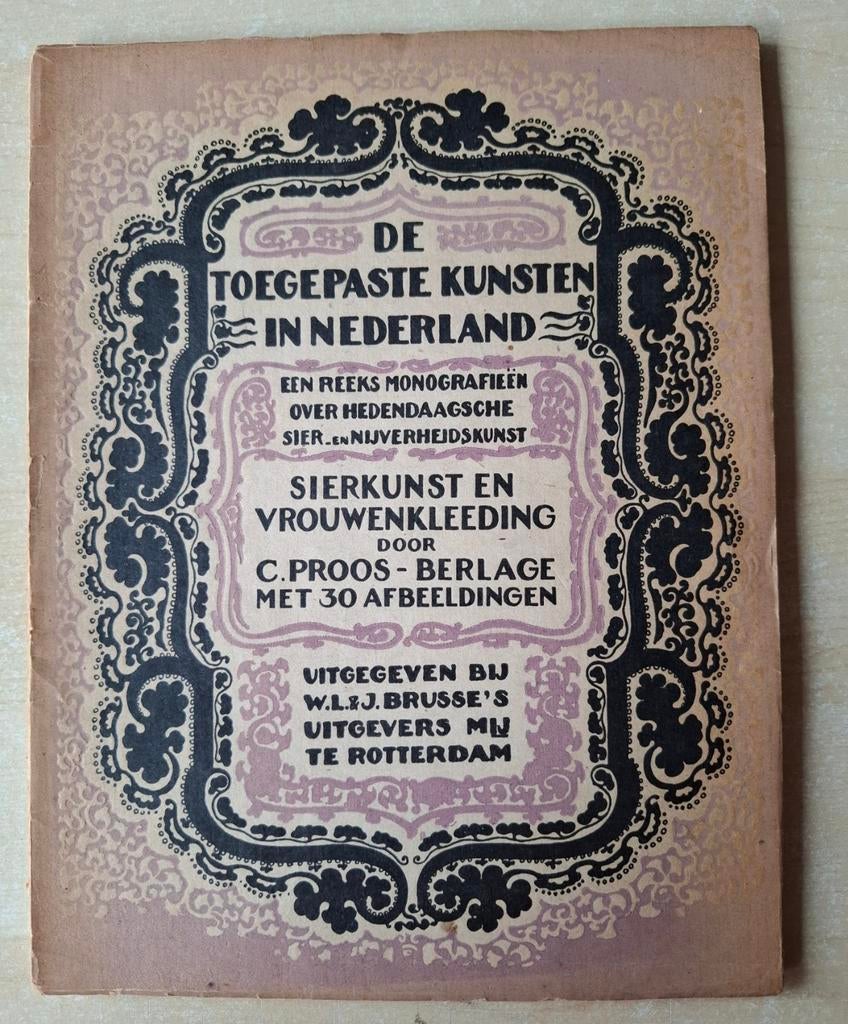 De toegepaste kunsten in Nederland, Antiek en Kunst, Ophalen of Verzenden