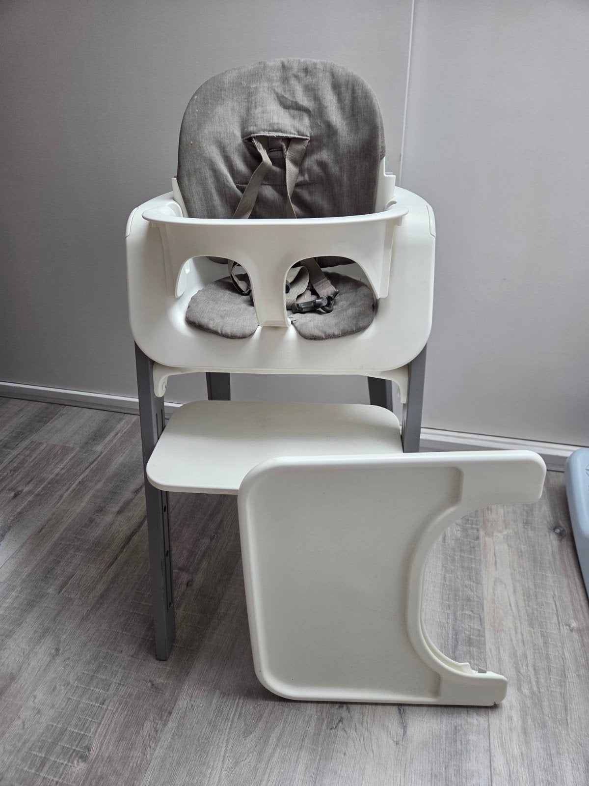 Stokke steps, Ophalen, Gebruikt, Meegroeistoel, Gordel(s)