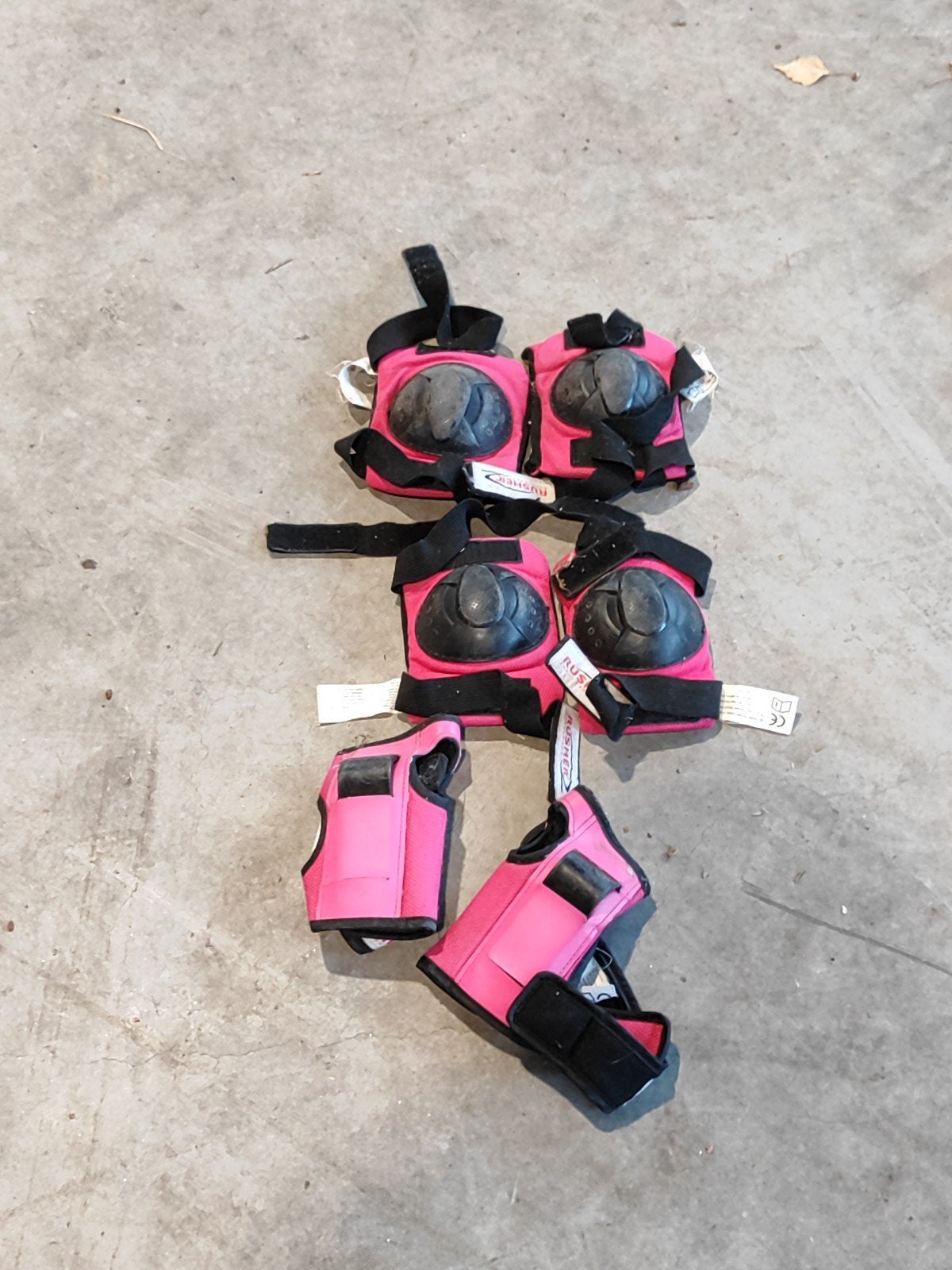 Roze beschermset voor skaten, Ophalen of Verzenden, Gebruikt, Kinderen, Bescherming