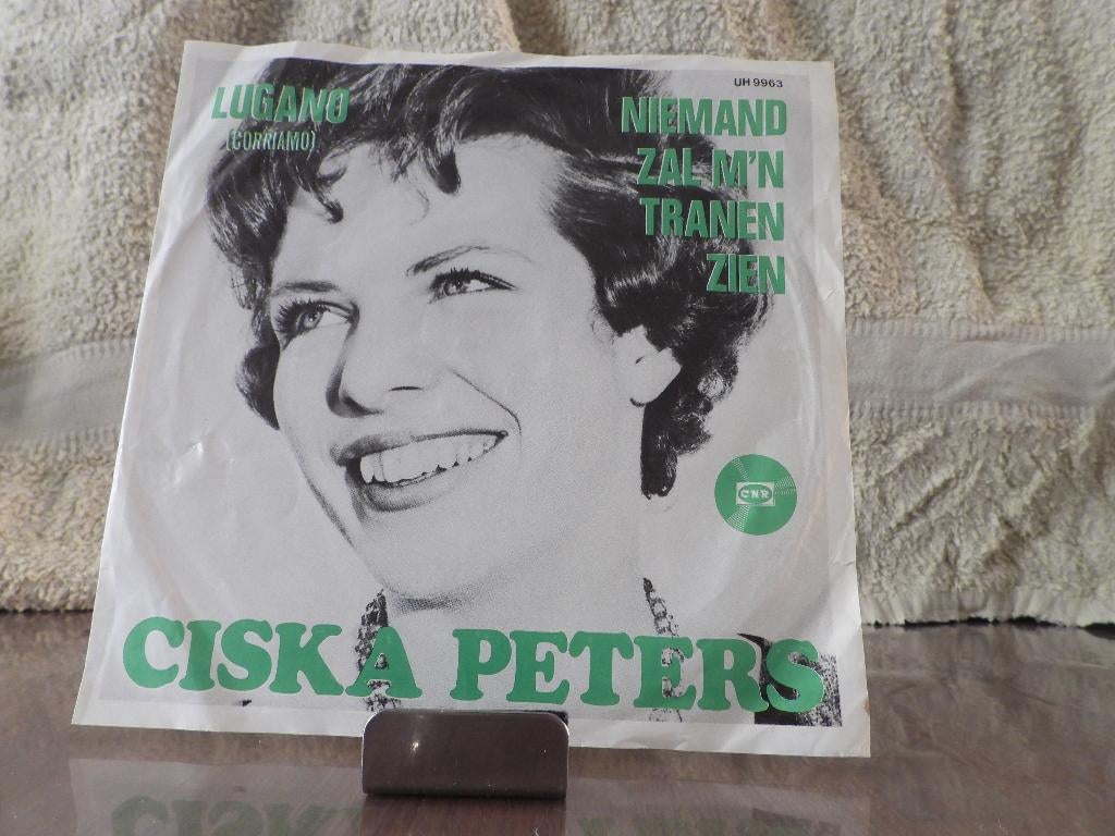 single Ciska Peters – Lugano (Corriamo), Cd's en Dvd's, Ophalen of Verzenden, Gebruikt, Pop, Single