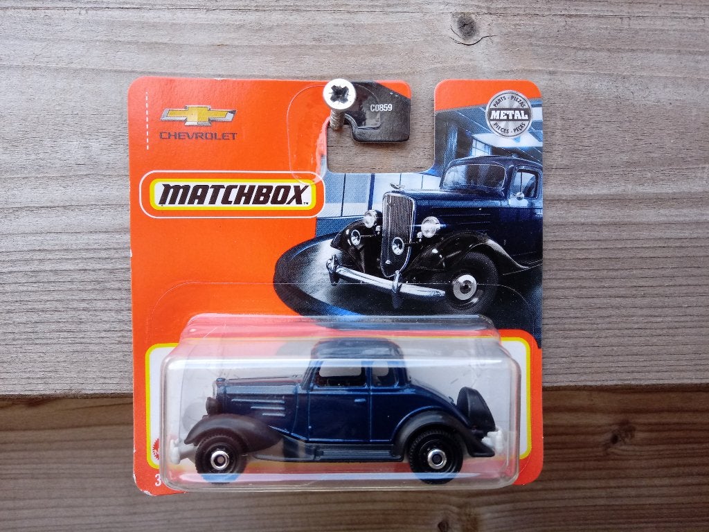 Chevrolet Master Coupe '34 Matchbox, Ophalen, Nieuw, Auto