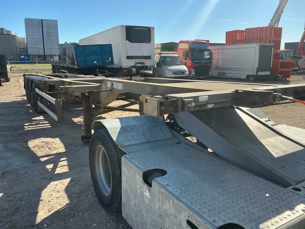 2005 Fliegl SDS 390 Container Oplegger, Auto diversen, Aanhangers en Bagagewagens, Gebruikt