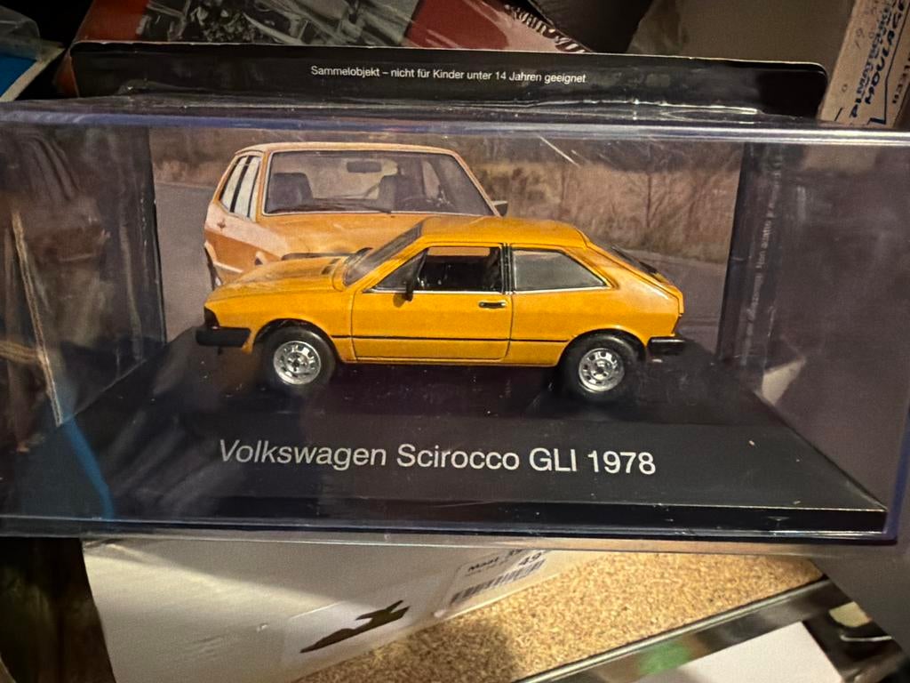 Agostini 1/43 Volkswagen Scirocco GLI 1978 - Nieuw, Overige merken, Agostini, Nieuw, Ophalen of Verzenden