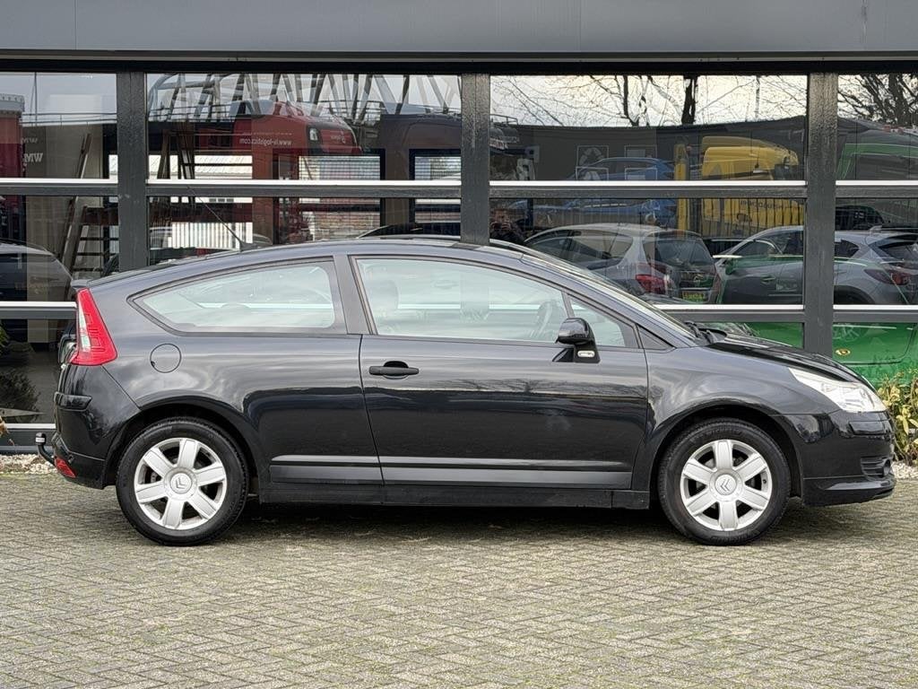Citroen C4 Coupé 1.6-16V Image Airco NAP APK !, Voorwielaandrijving, Stof, Gebruikt, Zwart