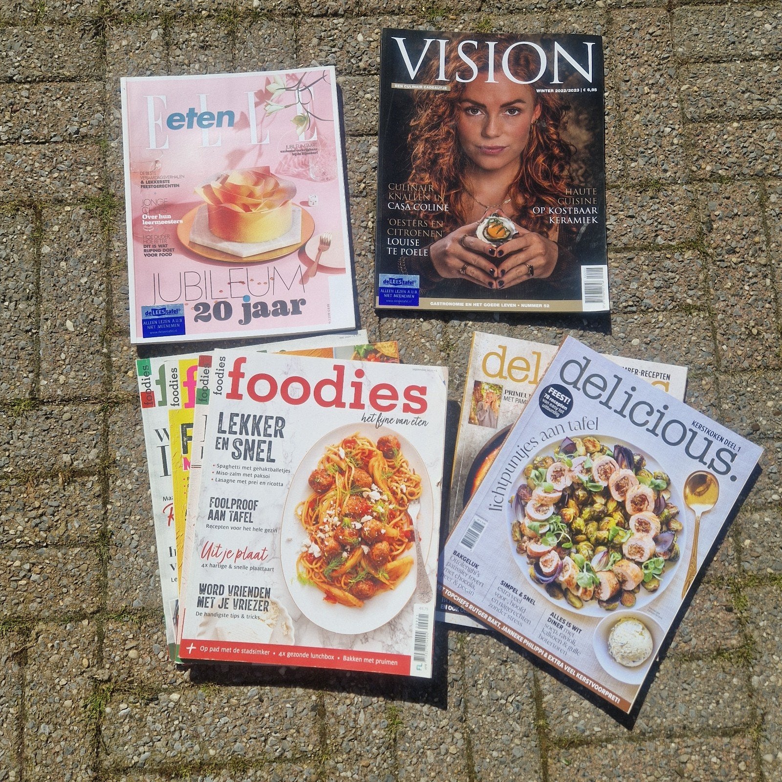 Diverse kook- en lifestyle magazines (8stuks), Boeken, Tijdschriften en Kranten, Ophalen of Verzenden, Gelezen, Damesbladen