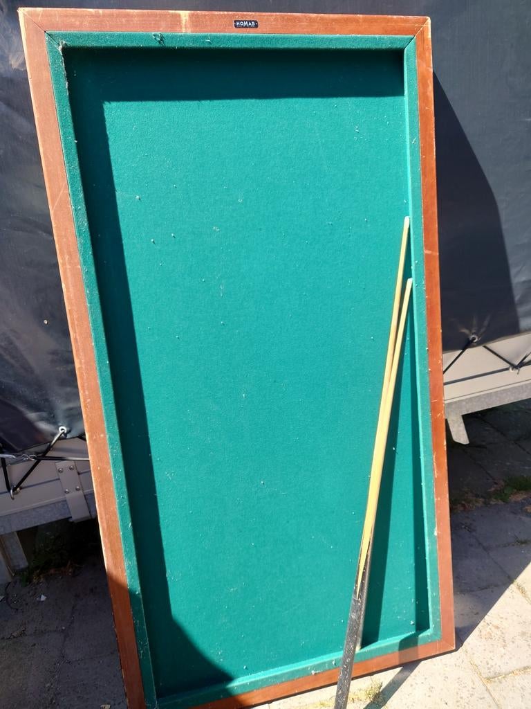 Biljart voor op een tafel  merk homas, Ophalen, Gebruikt, Biljarttafel