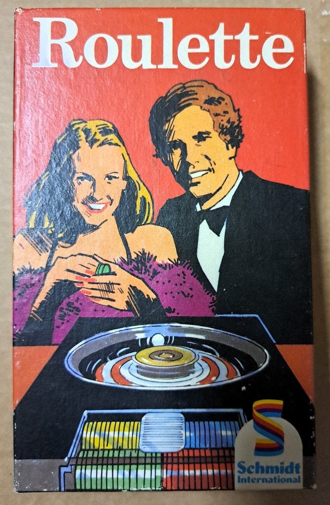 Spel: Vintage Schmidt Roulette., Hobby en Vrije tijd, Gezelschapsspellen | Bordspellen, Ophalen, Zo goed als nieuw, Schmidt