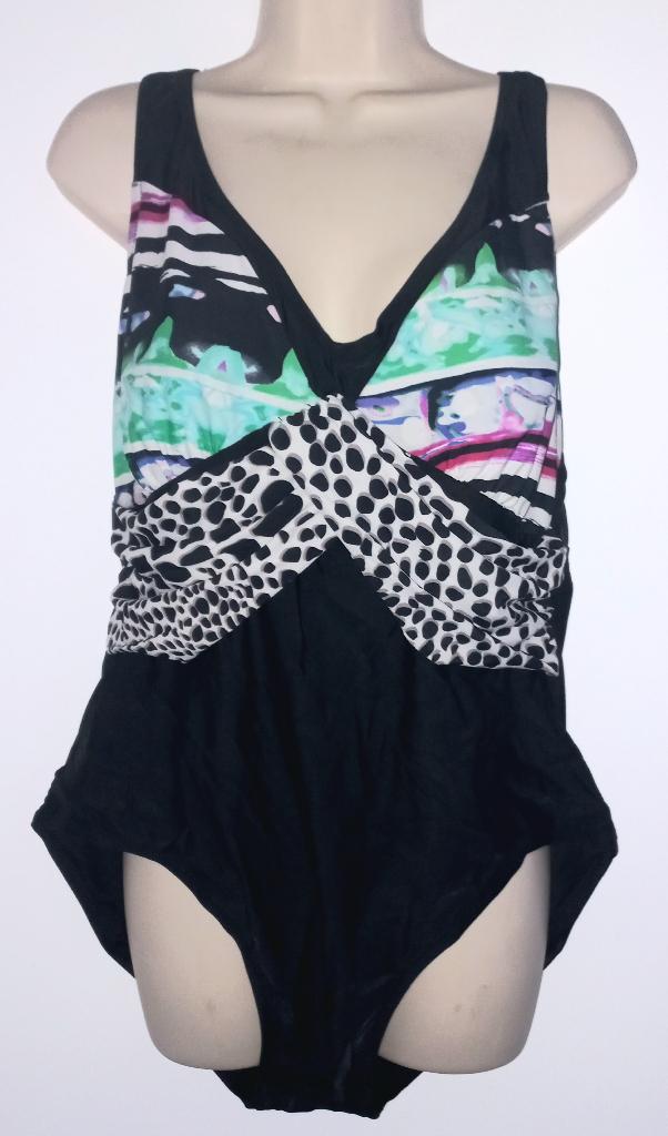 Esmara zwempak / badpak maat 50C, Kleding | Dames, Ophalen of Verzenden, Zo goed als nieuw, Zwart, Lingerie of Zwemkleding