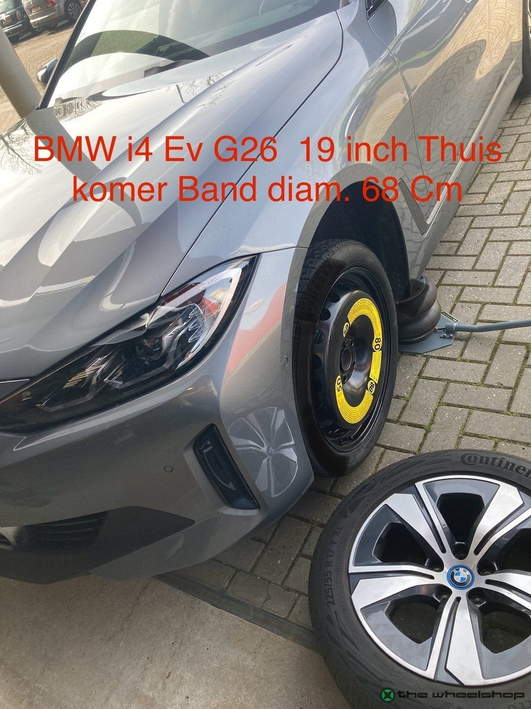 Reservewiel Thuiskomer BMW X1 F48 1 2 3 -Series F40 F44 F45, Gebruikt, -, Banden en Velgen, Ophalen of Verzenden