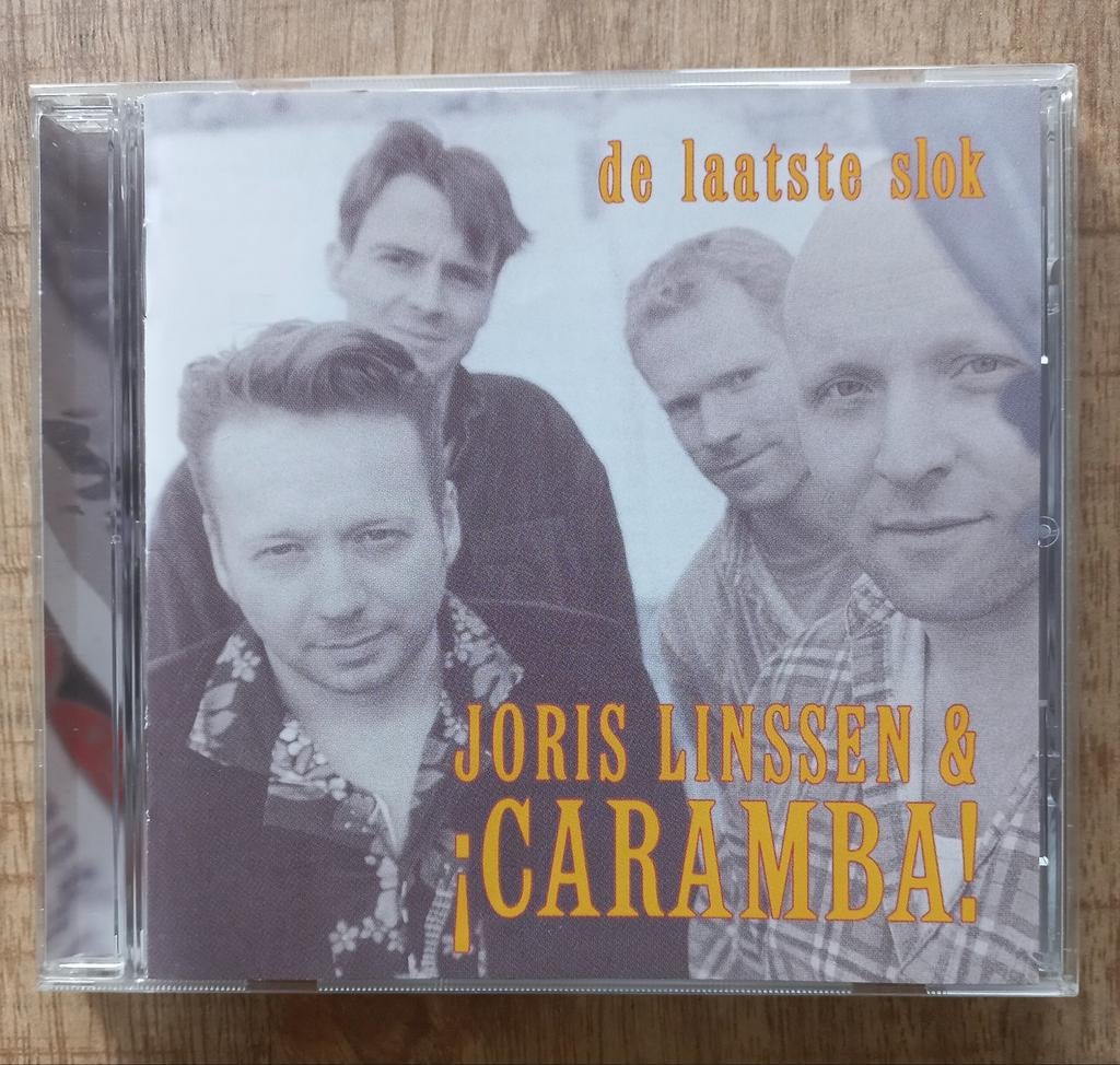 Joris Linssen & Caramba  -  cd  De Laatste Slok, Cd's en Dvd's, Ophalen of Verzenden, Zo goed als nieuw, Levenslied of Smartlap