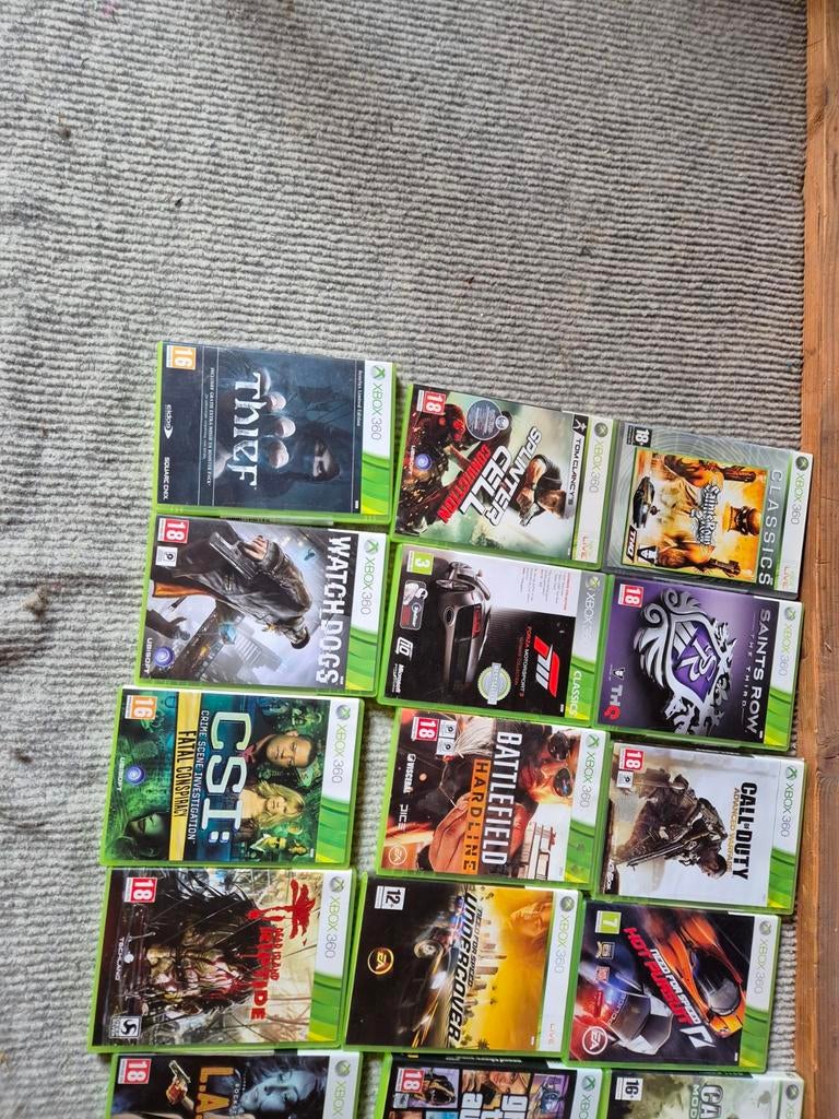 Grote collectie Xbox 360 games - Diverse genres, Spelcomputers en Games, Games | Xbox 360, Avontuur en Actie, Gebruikt, 1 speler