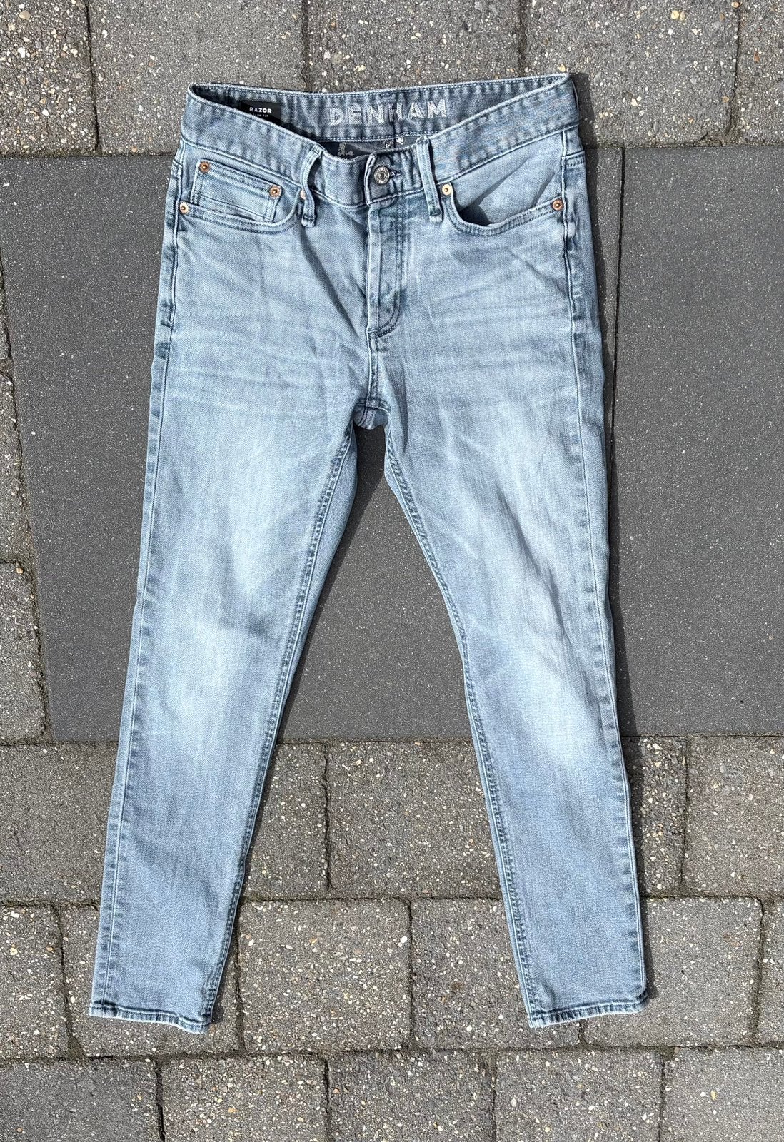 Spijkerbroek Demham, Ophalen of Verzenden, Gedragen, Blauw, W32 (confectie 46) of kleiner
