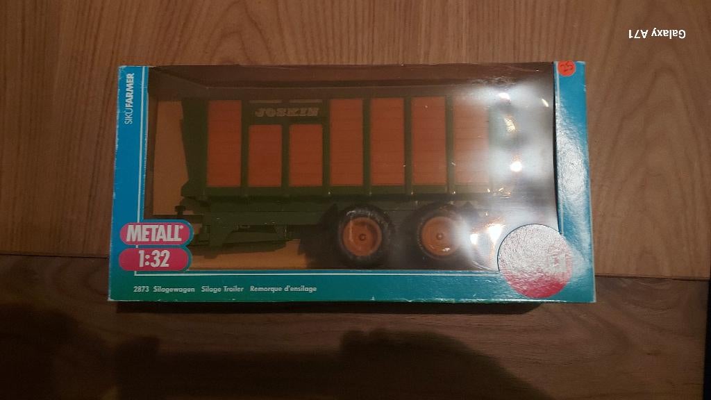 Siku 2873 Joskin Silagewagen, Hobby en Vrije tijd, Modelauto's | 1:32, Ophalen of Verzenden, Zo goed als nieuw, Tractor of Landbouw