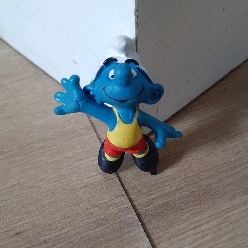 Schleich smurf 1980 40512, Ophalen of Verzenden, Zo goed als nieuw, Overige Smurfen, Poppetje, Figuurtje of Knuffel