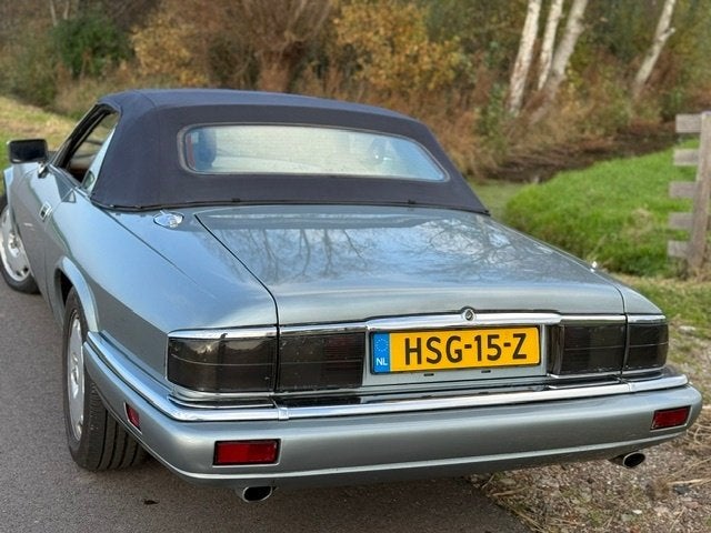 Jaguar XJS 1994 Blauw, Auto's, Automaat, Beige, Cabriolet, Leder