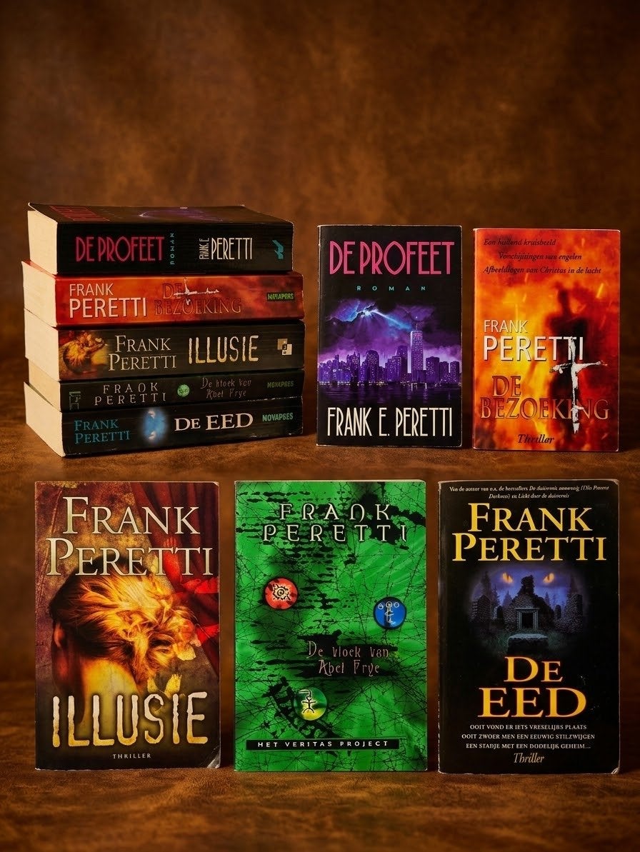Frank Peretti Boeken Collectie - Thrillers en Romans, Boeken, Ophalen of Verzenden, Gelezen, Amerika