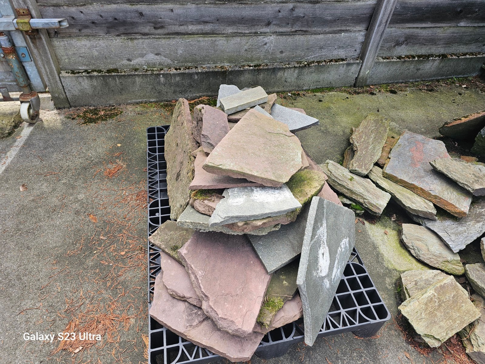 Flagstones natuursteen, Ophalen, Gebruikt, Overige typen
