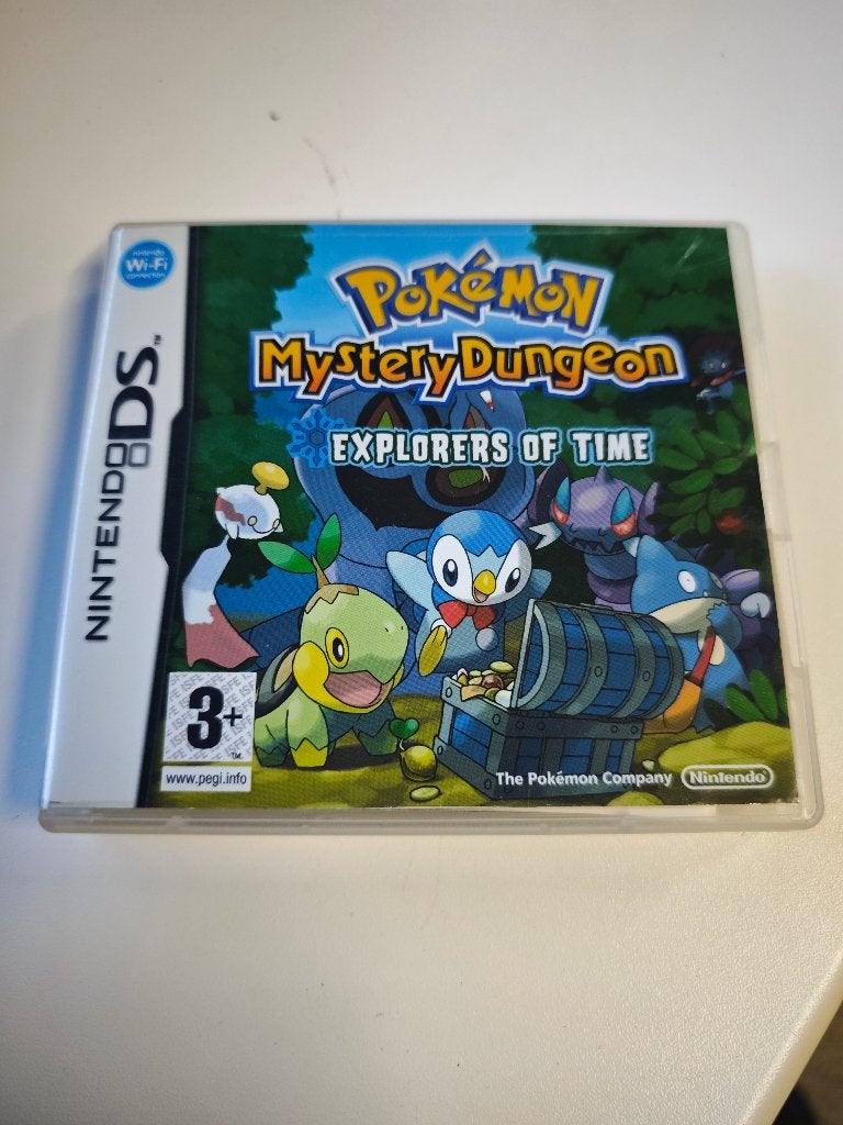 Pokemon Mystery Dungeon: Explorers of Time - DS, Spelcomputers en Games, Avontuur en Actie, 1 speler, Ophalen of Verzenden, Zo goed als nieuw