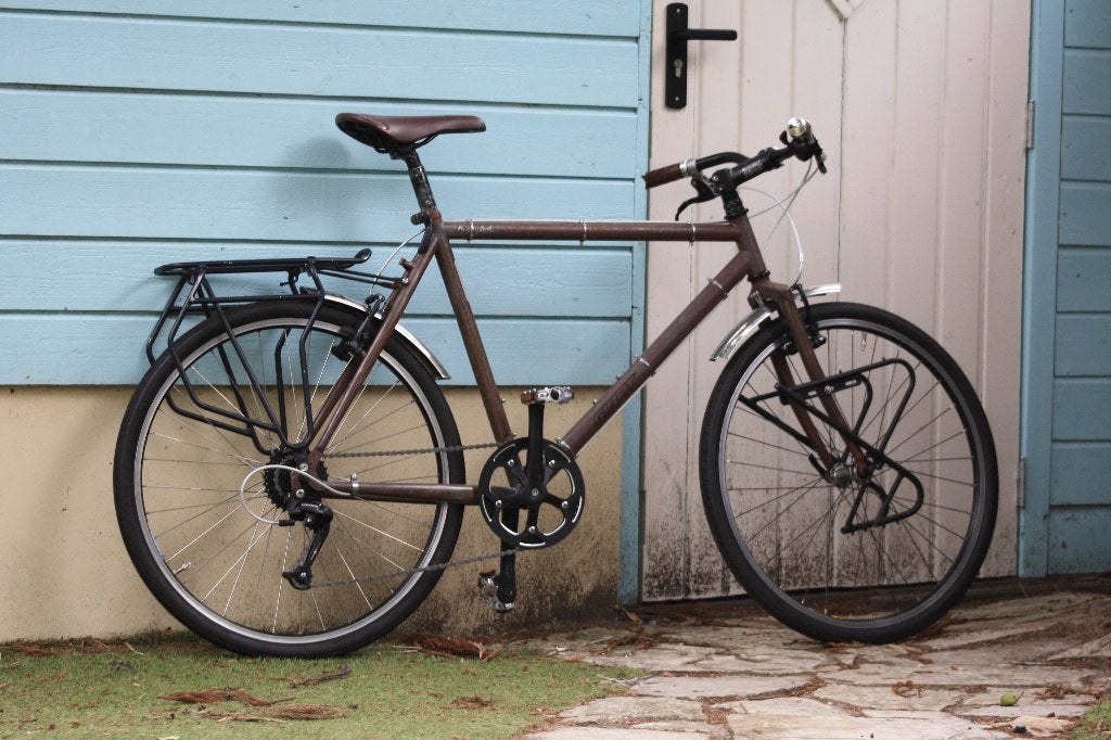 Herenfiets 'Vintage, Ratbike" Citybike Maat 50, Fietsen en Brommers, Fietsen | Heren | Herenfietsen, Ophalen, Velgrem, Versnellingen