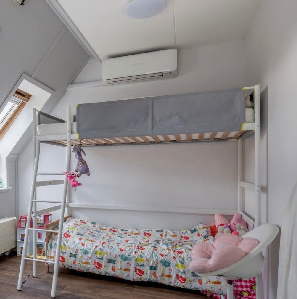 Ikea Vitval Hoogslaper 90x200cm, Ophalen, Gebruikt, Eenpersoons, 200 cm
