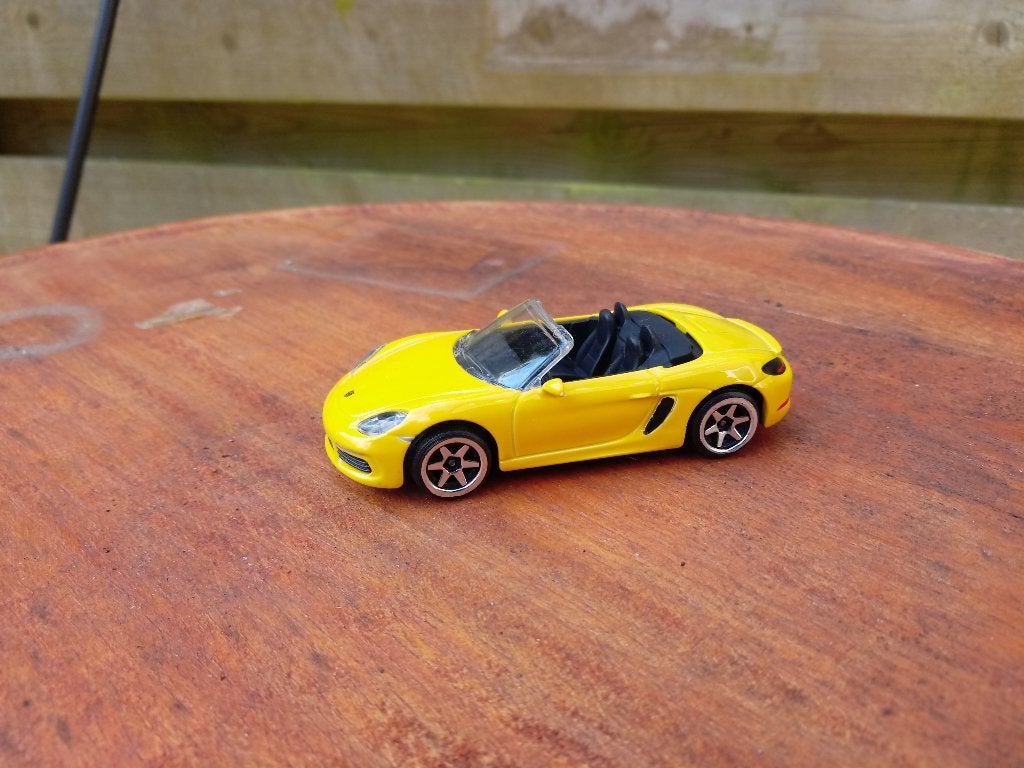 Porsche 718 Spyder Majorette, Ophalen, Nieuw, Auto