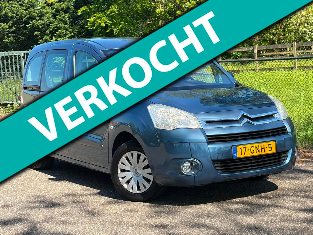 Citroen Berlingo 1.6-16V Multispace /Trekhaak/Airco/Cruise/, Auto's, Voorwielaandrijving, 4 cilinders, Blauw, Origineel Nederlands