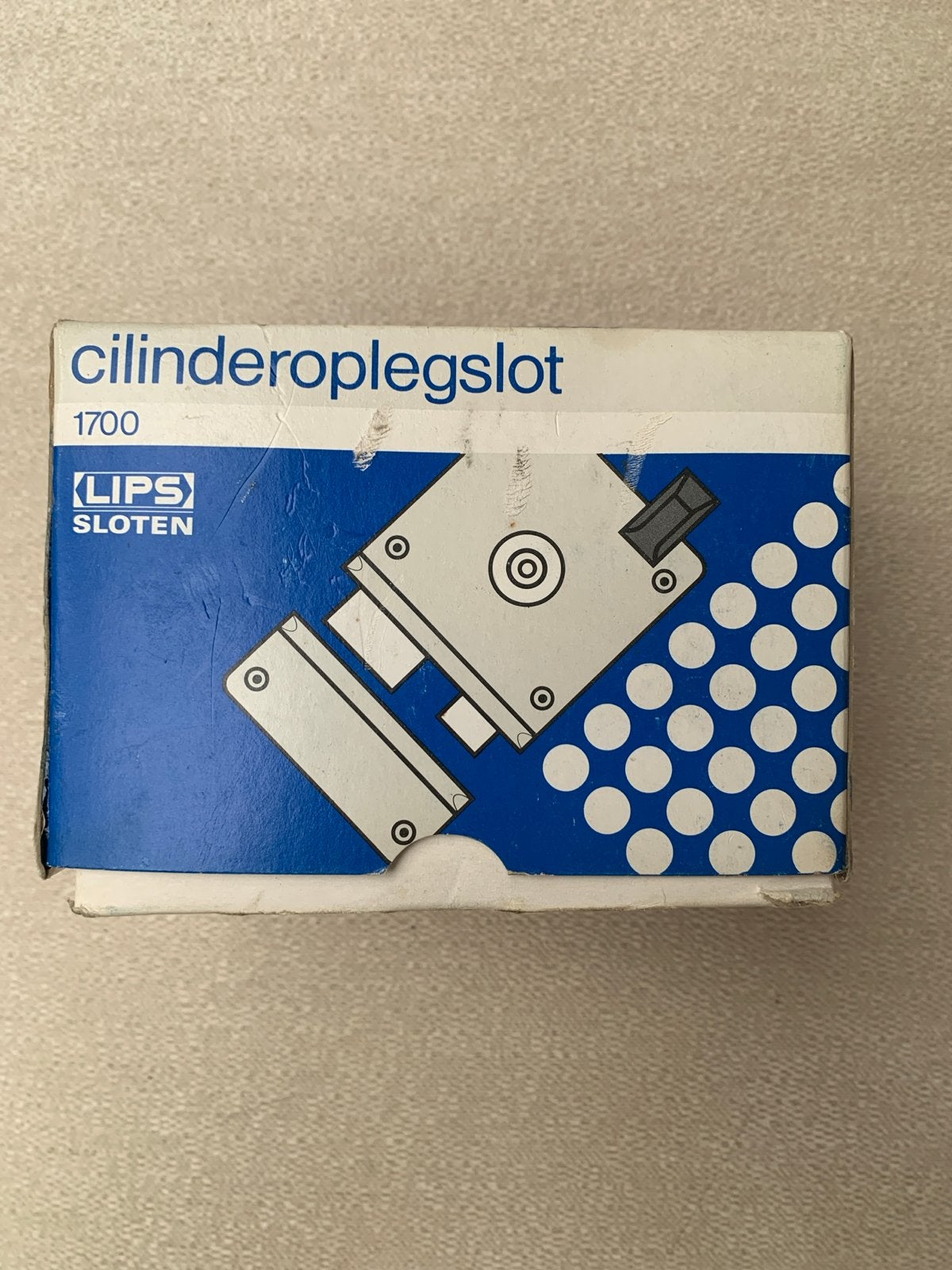 LIPS Cilinderoplegslot 1700 - Nieuw in doos, Ophalen of Verzenden, Nieuw, IJzer, Slot
