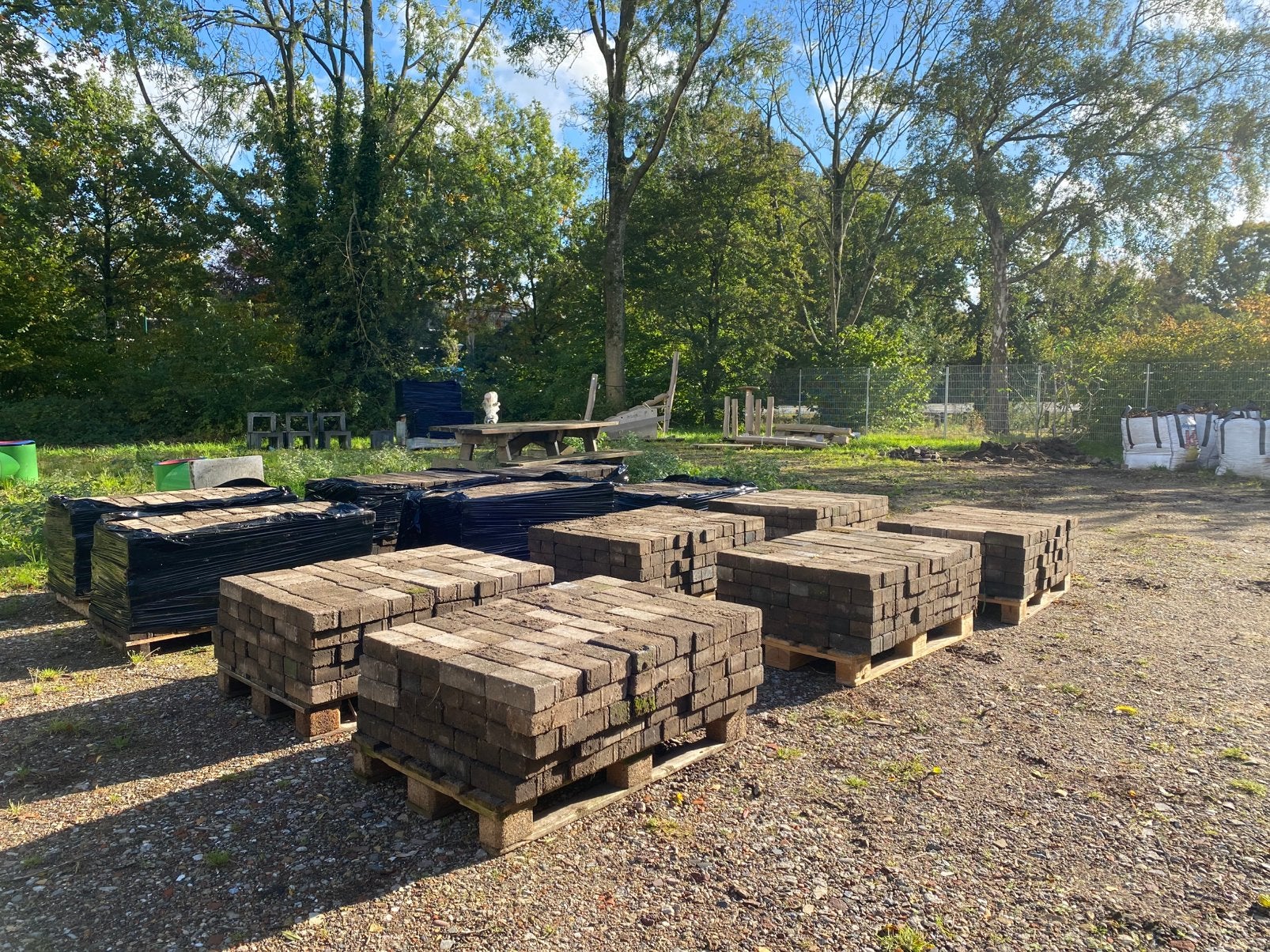 Partij BKK”s ong. 80m2, Tuin en Terras, Ophalen, Overige materialen, Overige typen, Zo goed als nieuw
