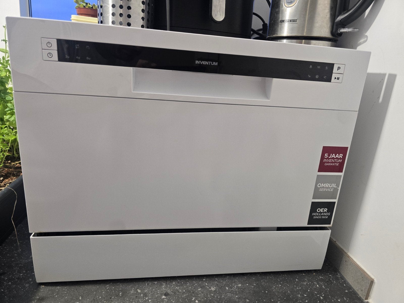 Inventum VVW5520 - Vrijstaande - vaatwasser ZGAN, Witgoed en Apparatuur, Vaatwasmachines, Minder dan 85 cm, 60 cm of meer, Minder dan 10 liter