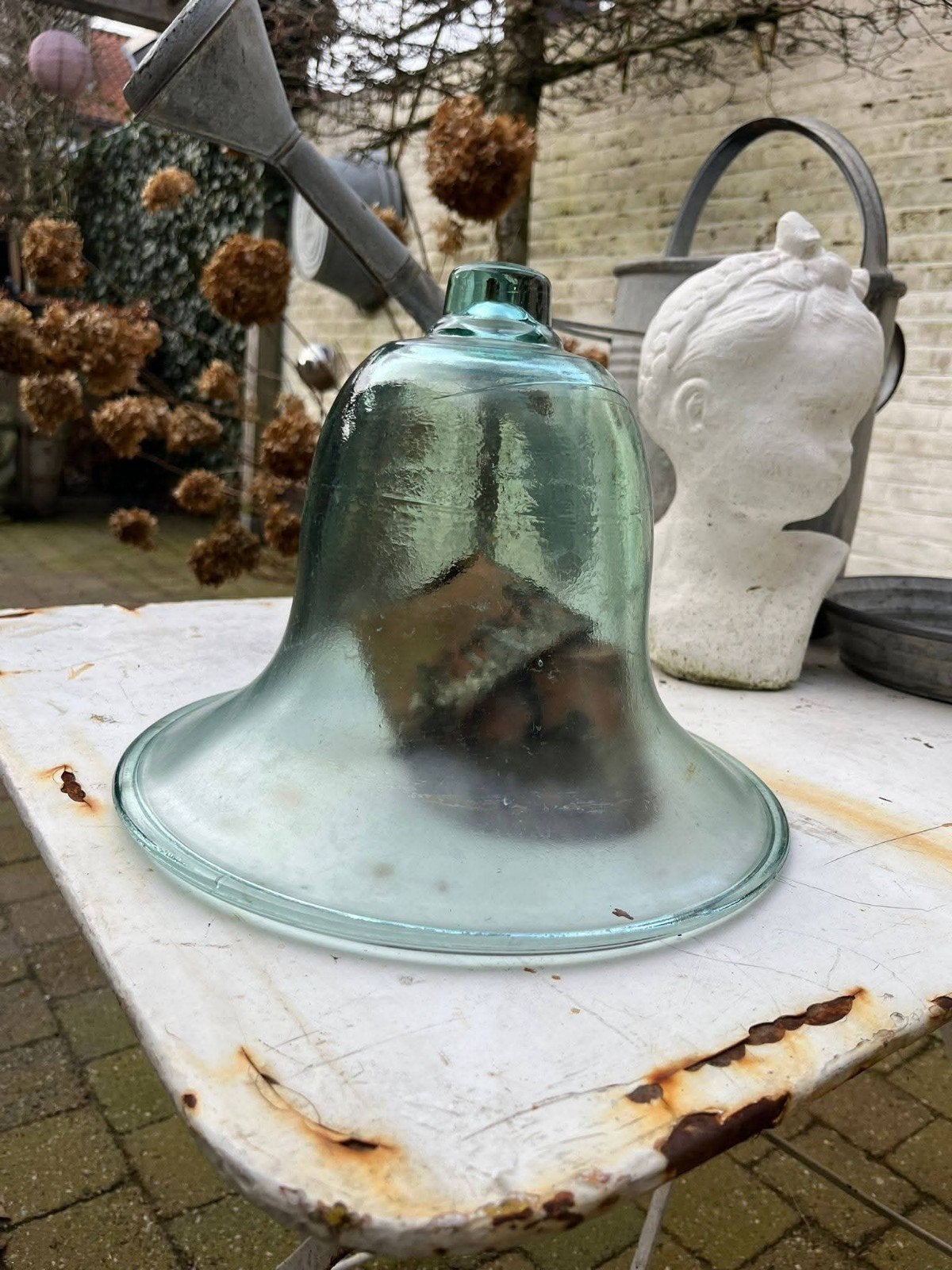 Glazen tuincloche,tuin,moestuin,decoratie, Ophalen of Verzenden, X, X, X