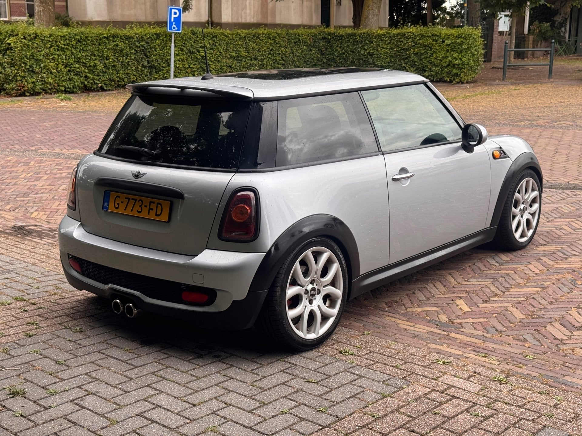 Mini 3-Deurs 1.6 Cooper S uit 2007, Auto's, Voorwielaandrijving, Gebruikt, Zwart, 4 cilinders