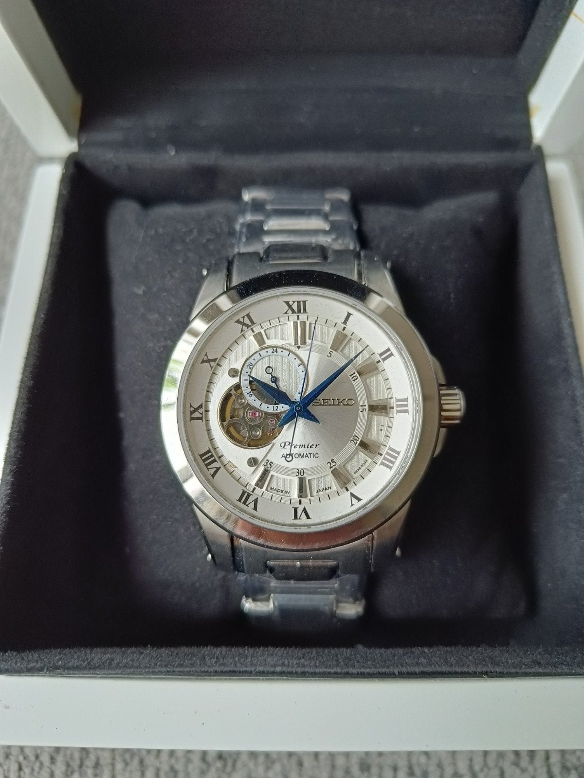 Seiko Premier Automatic Nieuw in doos, Sieraden, Tassen en Uiterlijk, Horloges | Heren, Staal, Polshorloge, Nieuw, Ophalen of Verzenden