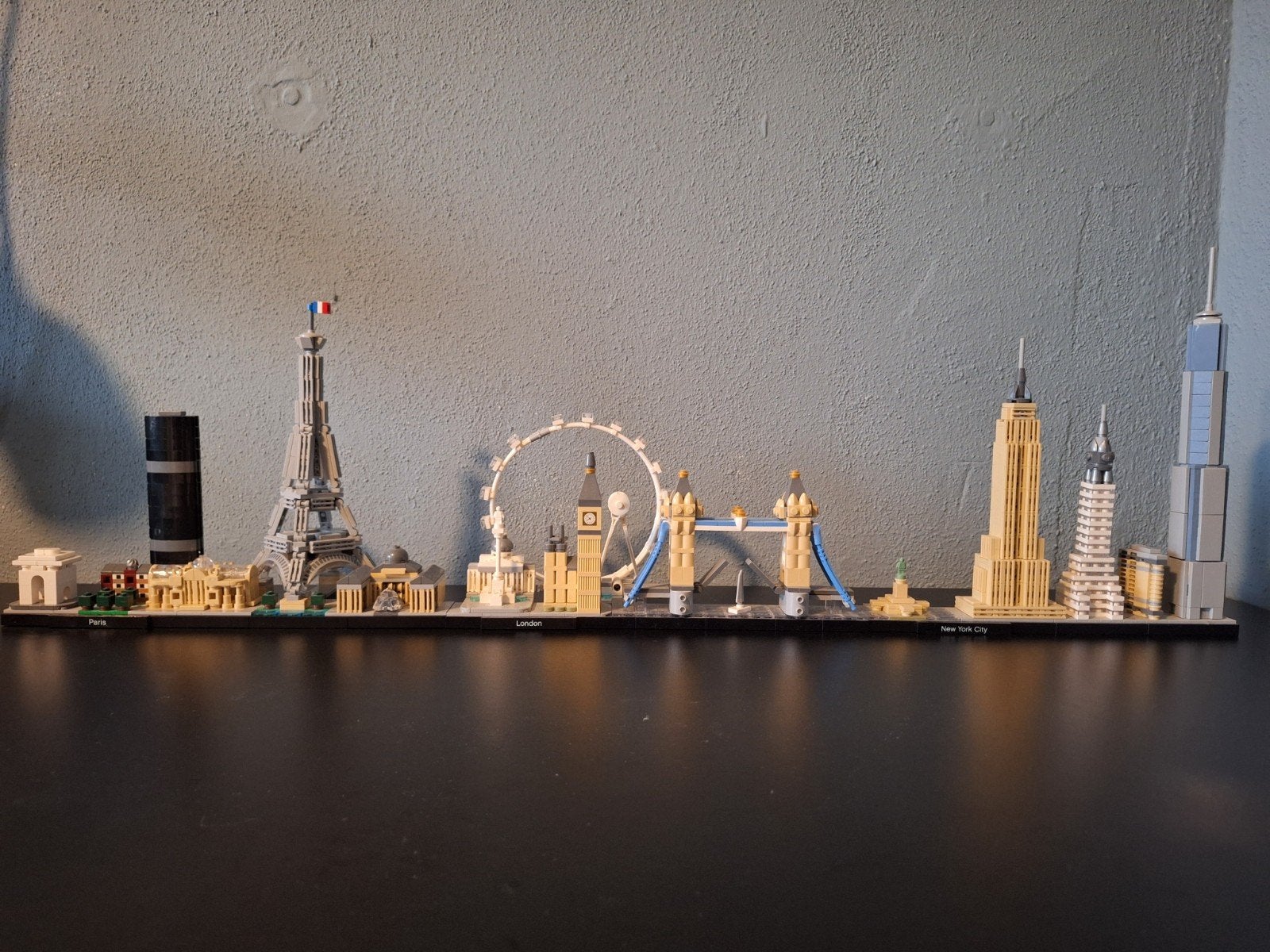 LEGO Architecture Parijs, Londen & New York, Gebruikt, Lego, Architecture, Ophalen of Verzenden