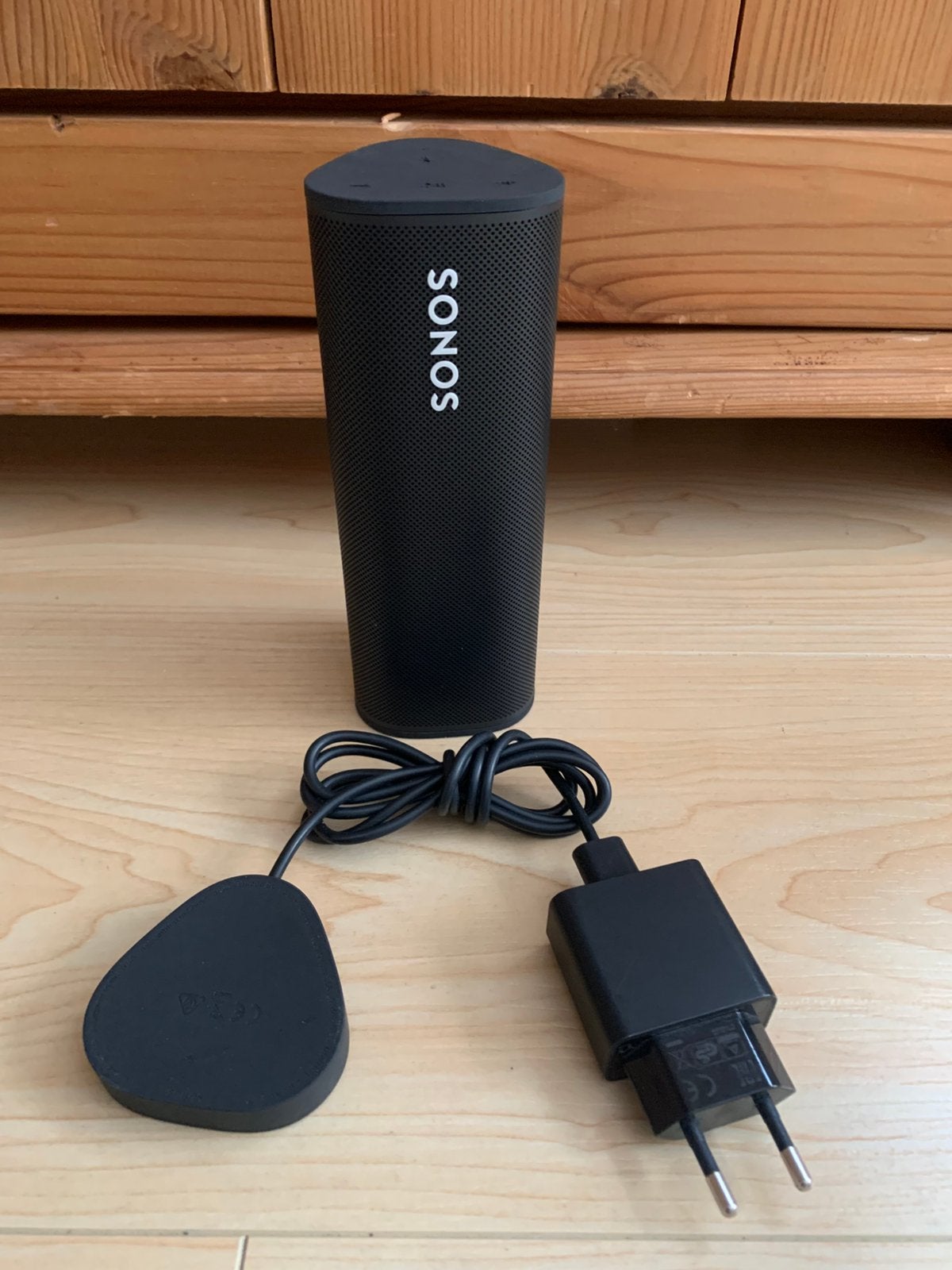 Sonos Roam 1 (zwart), met snellader., Ophalen, Stereo speakers, Zo goed als nieuw, Sonos