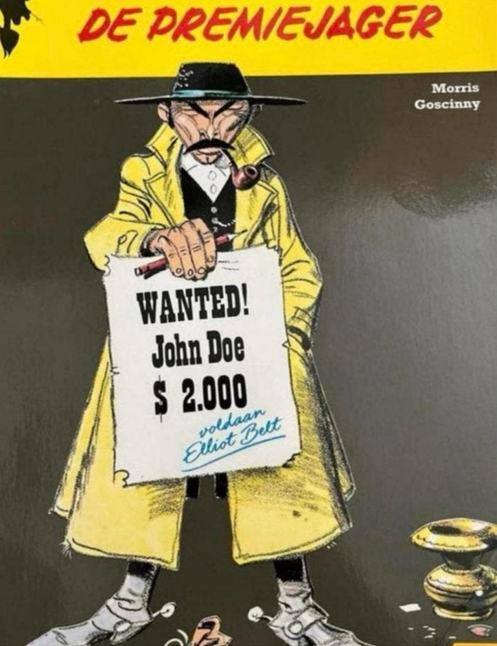 Lucky Luke - De Premiejager, Eén stripboek, Ophalen of Verzenden, Gelezen