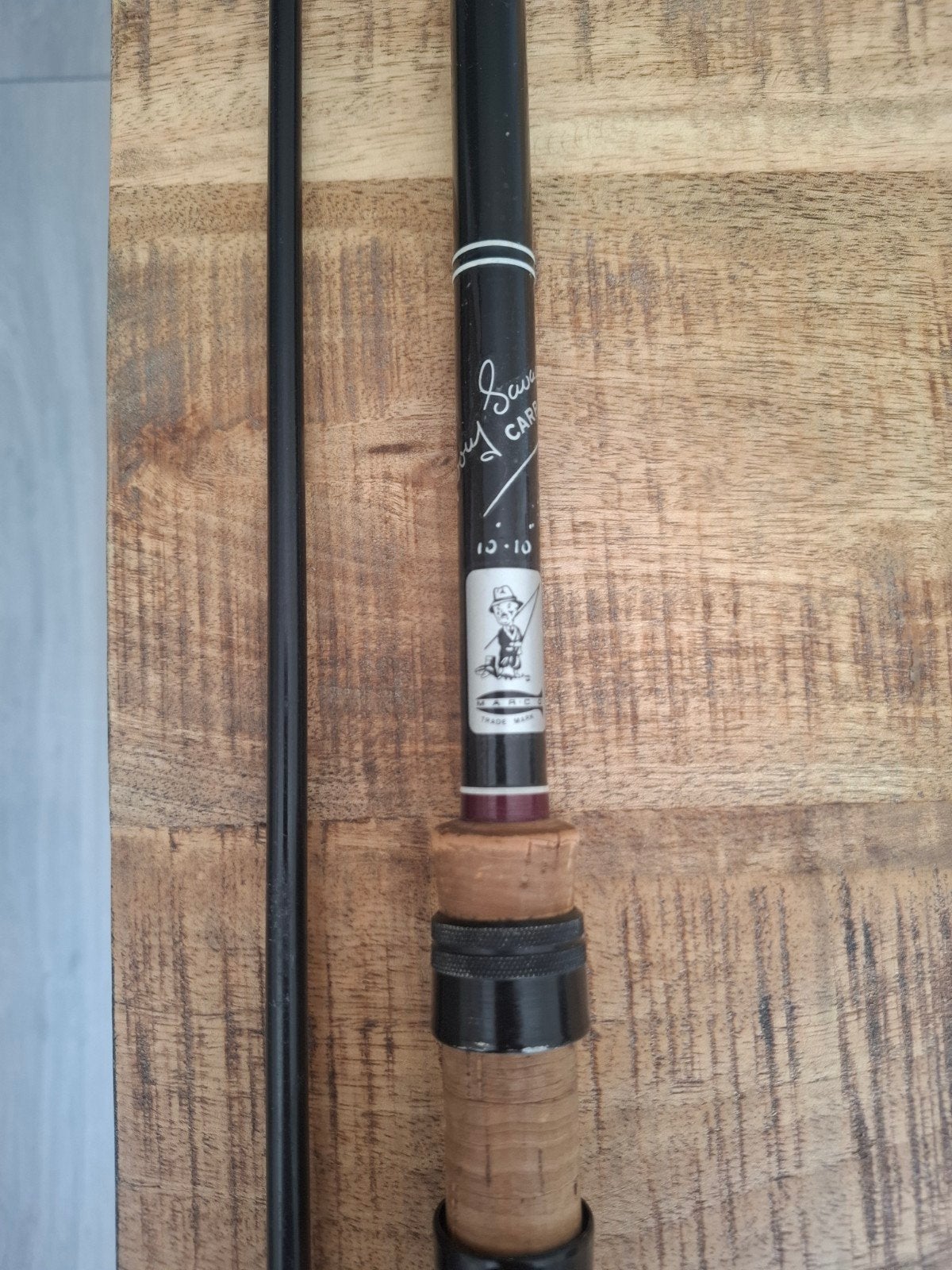 Te koop aangeboden garry Savage 10-10 penhengel, Ophalen of Verzenden, Gebruikt, Werphengel