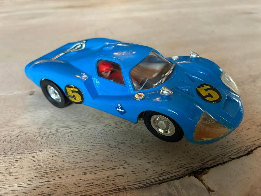 Gama 1/32 Matra (blauw), Kinderen en Baby's, Speelgoed | Racebanen, Ophalen of Verzenden, Gebruikt, Elektrisch, Overige merken