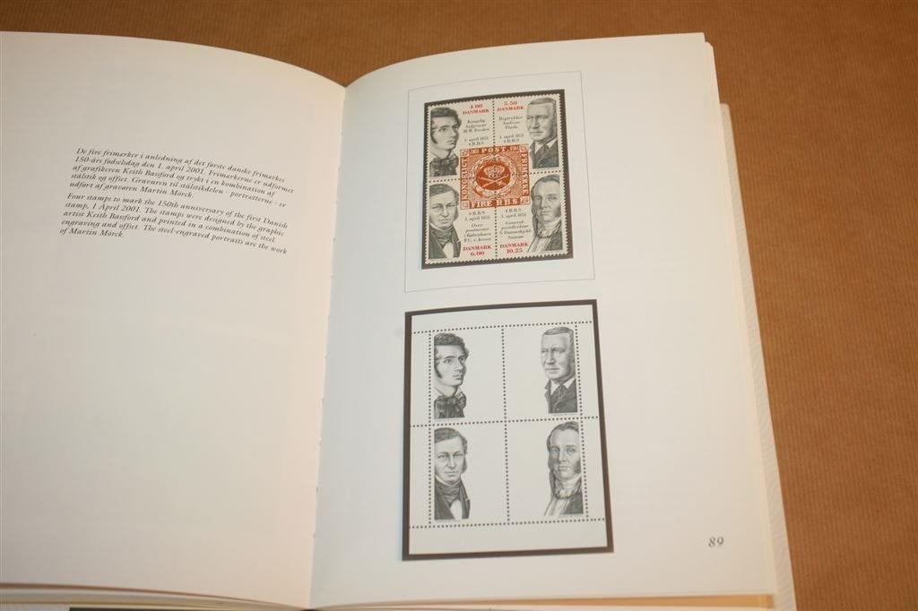Boek. Deense postzegels. I øverste højre hjørne., Ophalen of Verzenden, Verzamelalbum